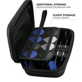 Rangers FC Large Darts Case - Black - W1 - RFC Club Logo - Crest