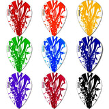 *Harrows Rapide Dart Flights - Pear Shape - 100 Micron