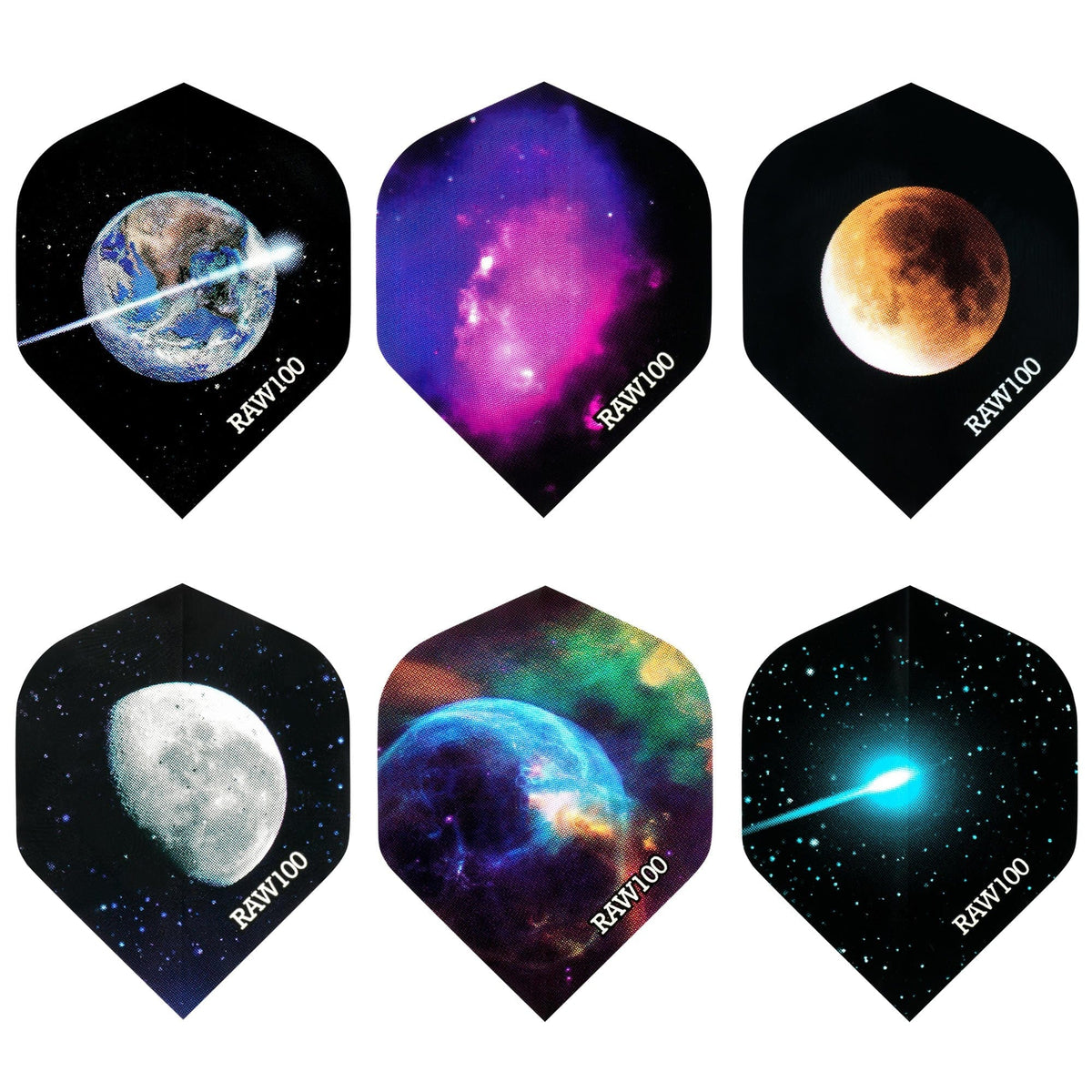 *Dart Flights - Raw 100 - 100 Micron - Std - Space