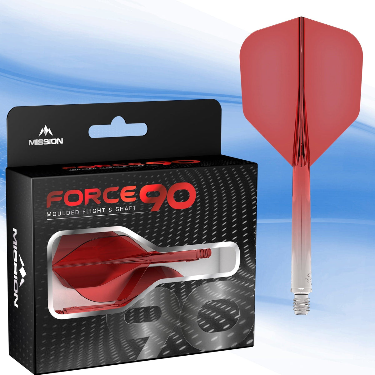 Mission Force 90 - New Moulded Flight & Shaft System - Standard No6 - Gradient