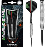 Mission Rhys Griffin Darts - Steel Tip - 95% Tungsten