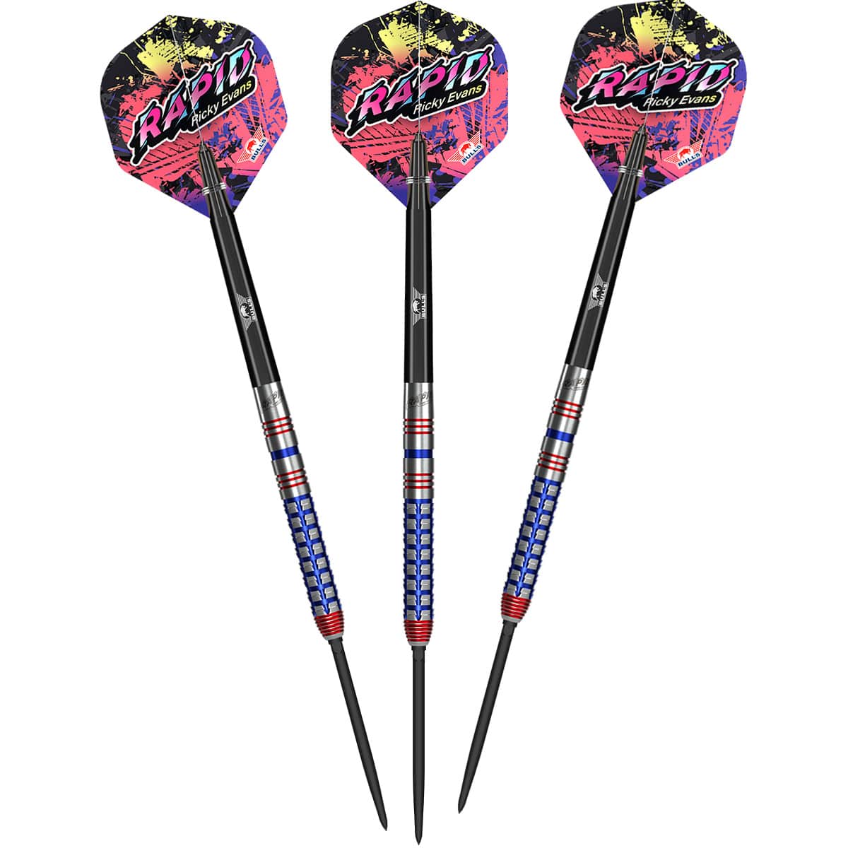 Bulls Ricky Evans CP Darts - Steel Tip - 90% Tungsten