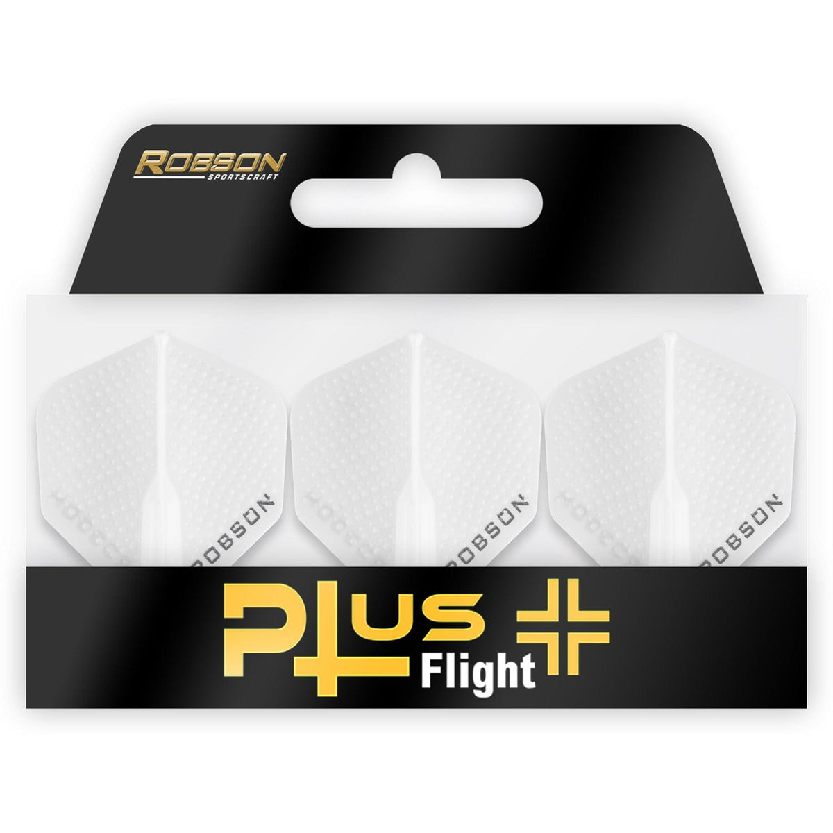 Robson Plus Dart Flights - for all shafts - Std No2 - Dimpled