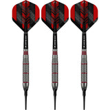 Mission Rogue Darts - Soft Tip - Brass - Silver & Red Coated