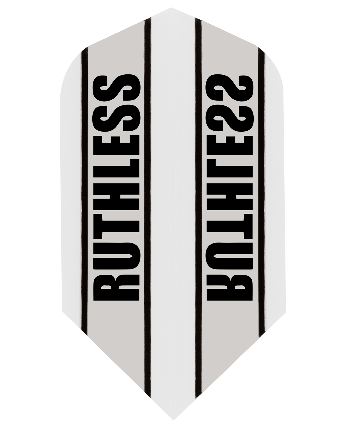 *Ruthless - Clear Panel - Dart Flights - 100 Micron - Slim Clear