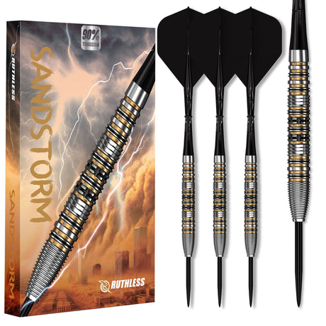 Ruthless Sandstorm Darts - Steel Tip - 90% Tungsten 24g