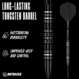 Ruthless Tornado Darts - Steel Tip - 90% Tungsten 24g