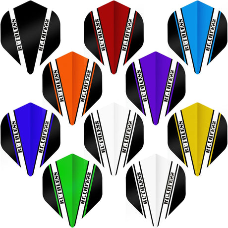 *Ruthless - V100 Pro - Dart Flights - 100 Micron - No2 - Std