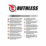 Ruthless Home Darts Centre - Square Jigsaw Surround & Hotshot Dartboard - 2 sets of darts