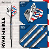 Mission Ryan Meikle Darts - Steel Tip - 90% Tungsten