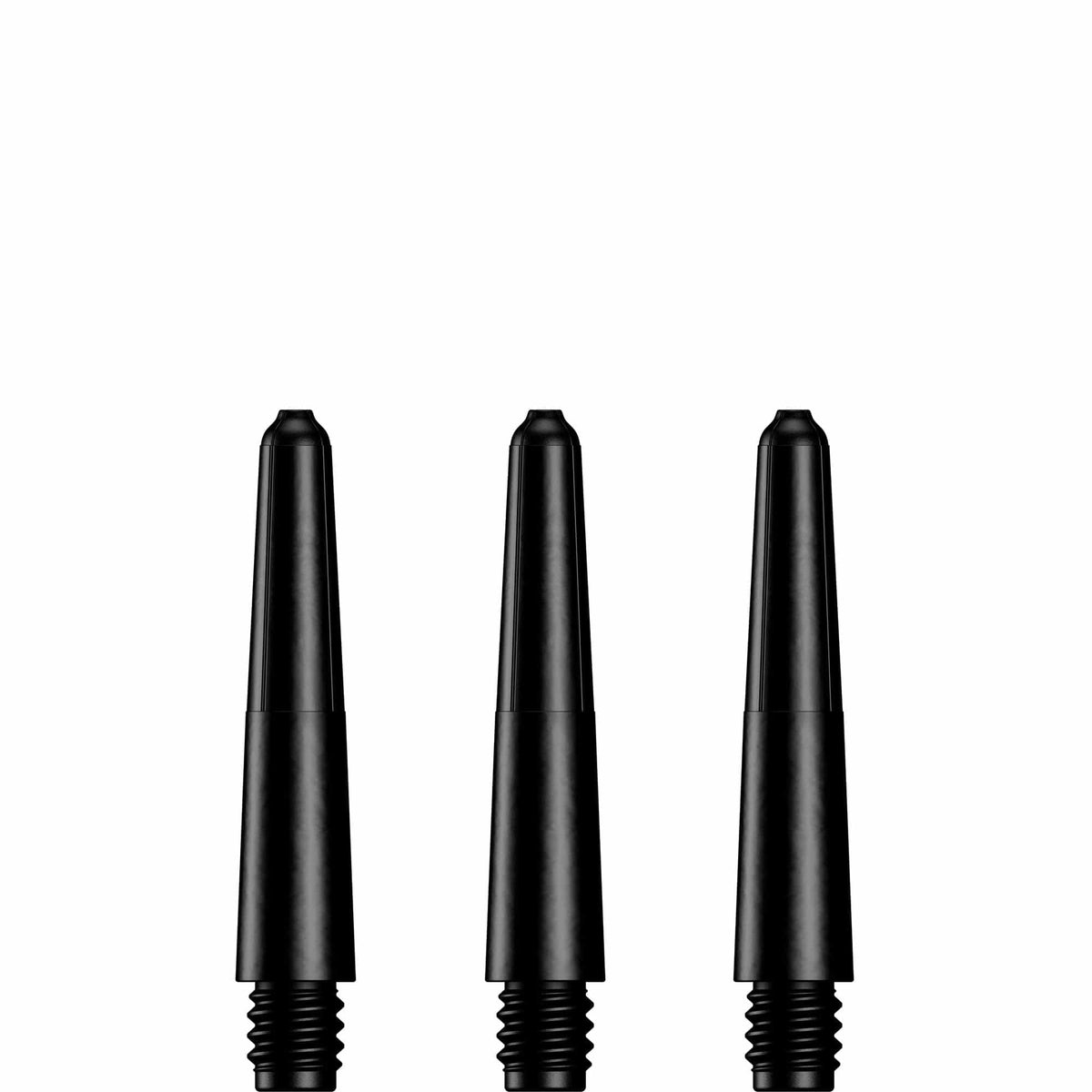 Designa Nylon Shafts - Durable Dart Stems - Black Extra Short