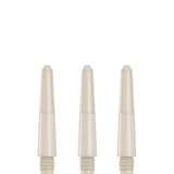 Designa Nylon Shafts - Durable Dart Stems - Natural Extra Short
