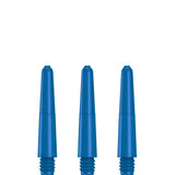 Designa Nylon Shafts - Durable Dart Stems - Blue Extra Short