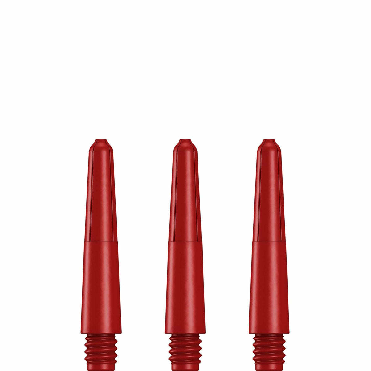 Designa Nylon Shafts - Durable Dart Stems - Red Extra Short