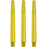 Designa Nylon Shafts - Durable Dart Stems - Yellow Medium