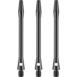 Designa Aluminium Shafts - Metal Dart Stems - Gun Metal Long