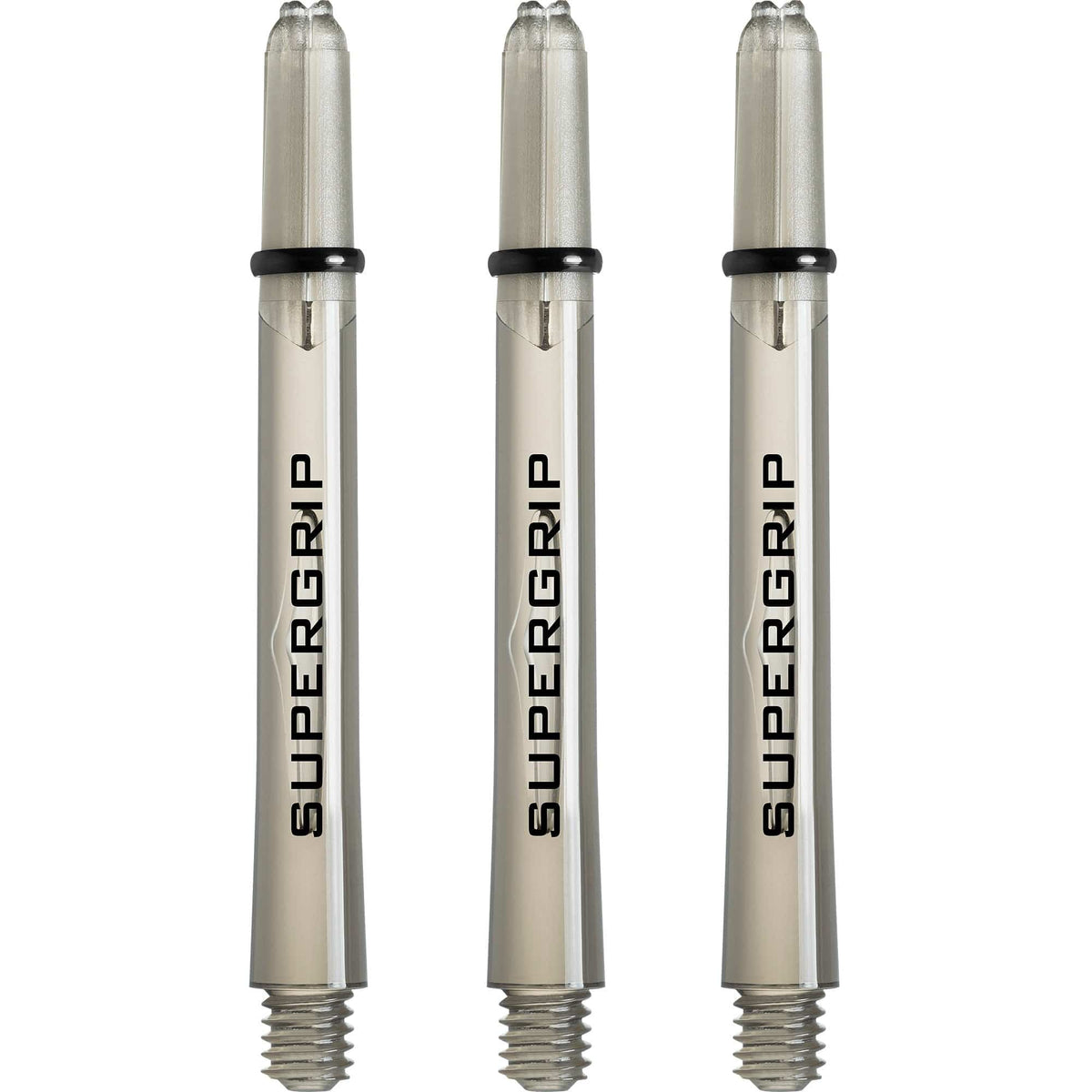 Harrows Supergrip Shafts - Dart Stems - Smokey Medium