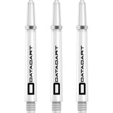 Datadart Signature Nylon Shafts - Stems with Springs - White Medium