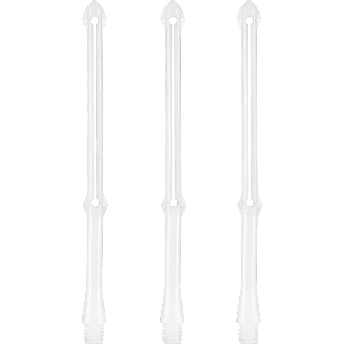 Bulls Side Loader Shafts - Dart Stems - Wing - White Medium