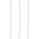 Bulls Side Loader Shafts - Dart Stems - Wing - White Medium