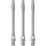 Harrows Keramic Stems - Aluminium Dart Shafts - White Medium