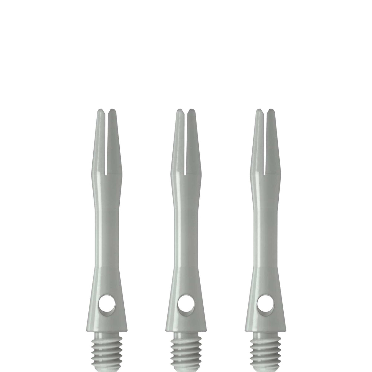 Harrows Keramic Stems - Aluminium Dart Shafts - White Short