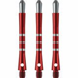 Harrows Colette Shafts - Aluminium Stems - Red Medium