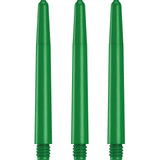 Designa Nylon Shafts - Durable Dart Stems - Green Medium