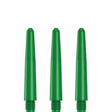 Designa Nylon Shafts - Durable Dart Stems - Green Short
