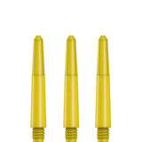 Designa Nylon Shafts - Durable Dart Stems - Yellow Short