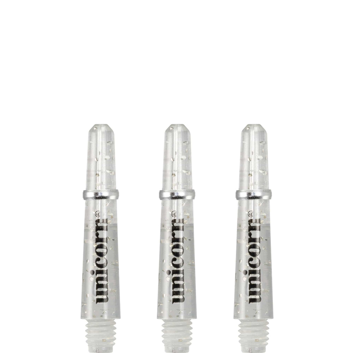 Unicorn Gripper 4 Elements Dart Shafts - Clear Ultra Short