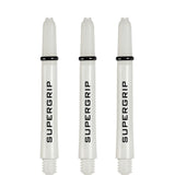 Harrows Supergrip Shafts - Dart Stems - White Tweenie