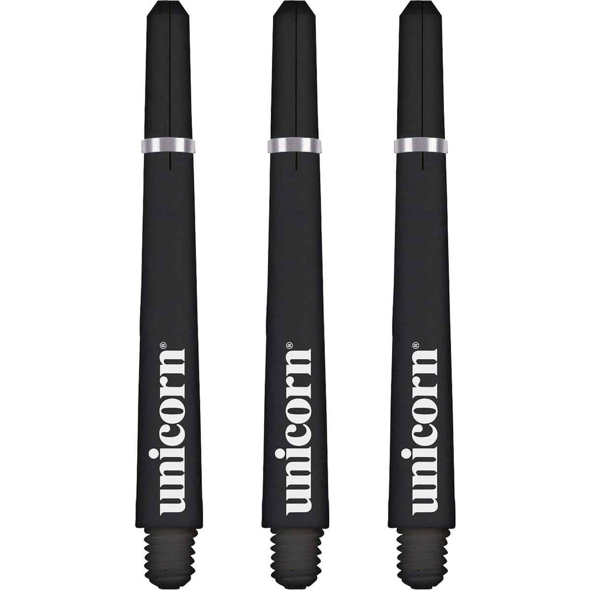 Unicorn Gripper 4 Dart Shafts - Black Long