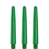 Designa Nylon Shafts - Durable Dart Stems - Green Tweenie