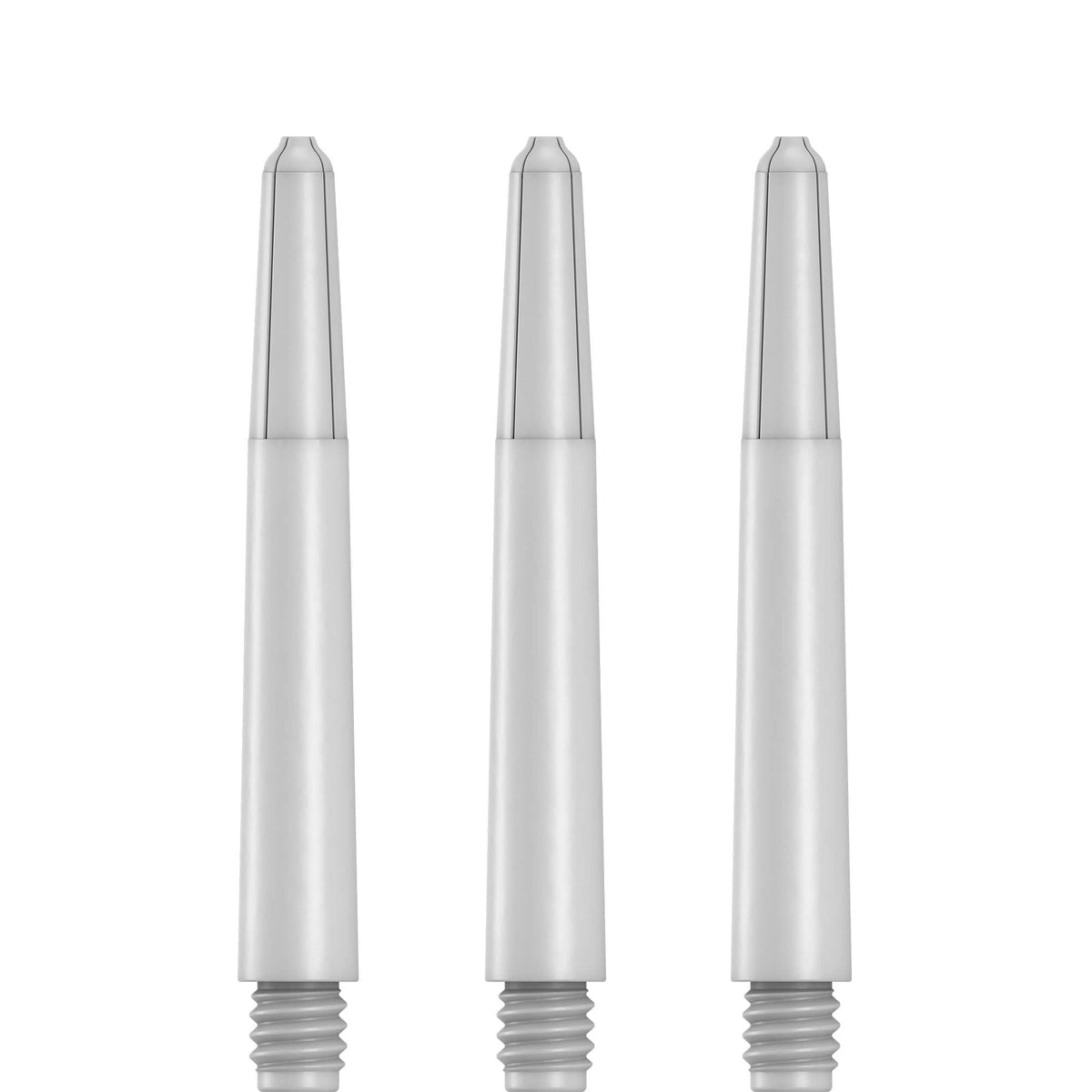 Designa Nylon Shafts - Durable Dart Stems - Pure White Tweenie