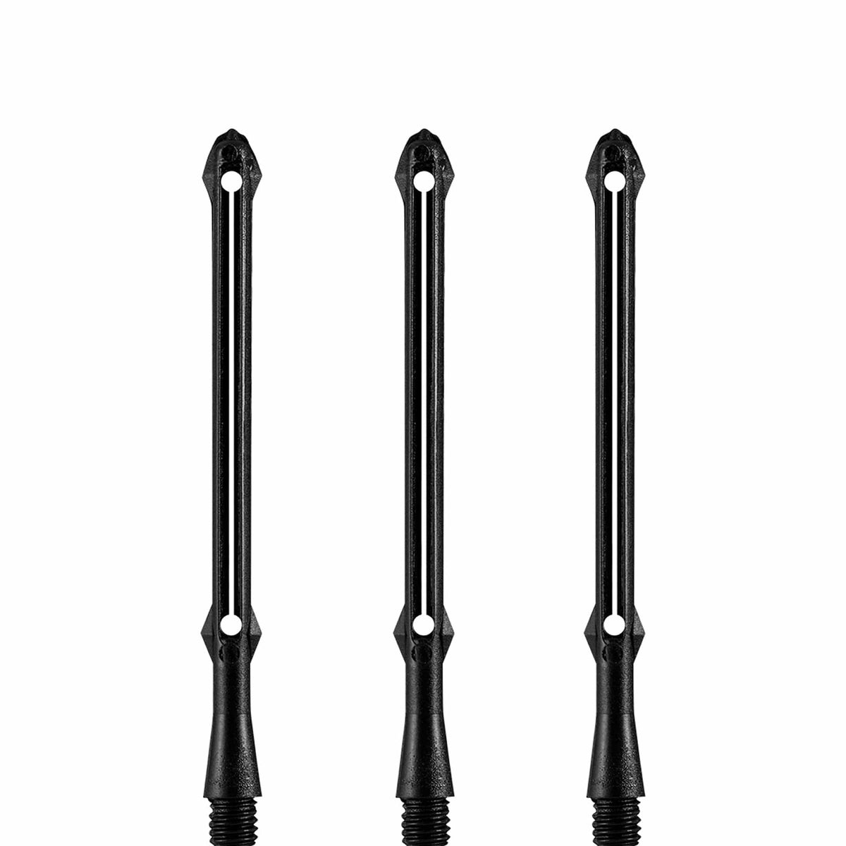 Bulls Side Loader Shafts - Dart Stems - Wing - Black Short