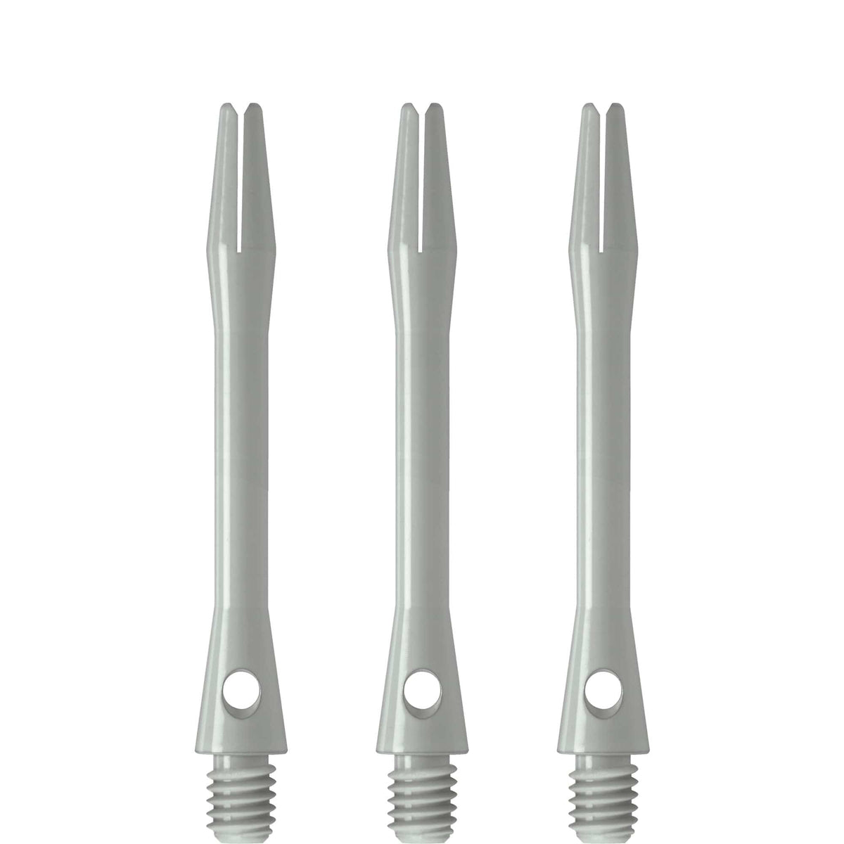Harrows Keramic Stems - Aluminium Dart Shafts - White Tweenie