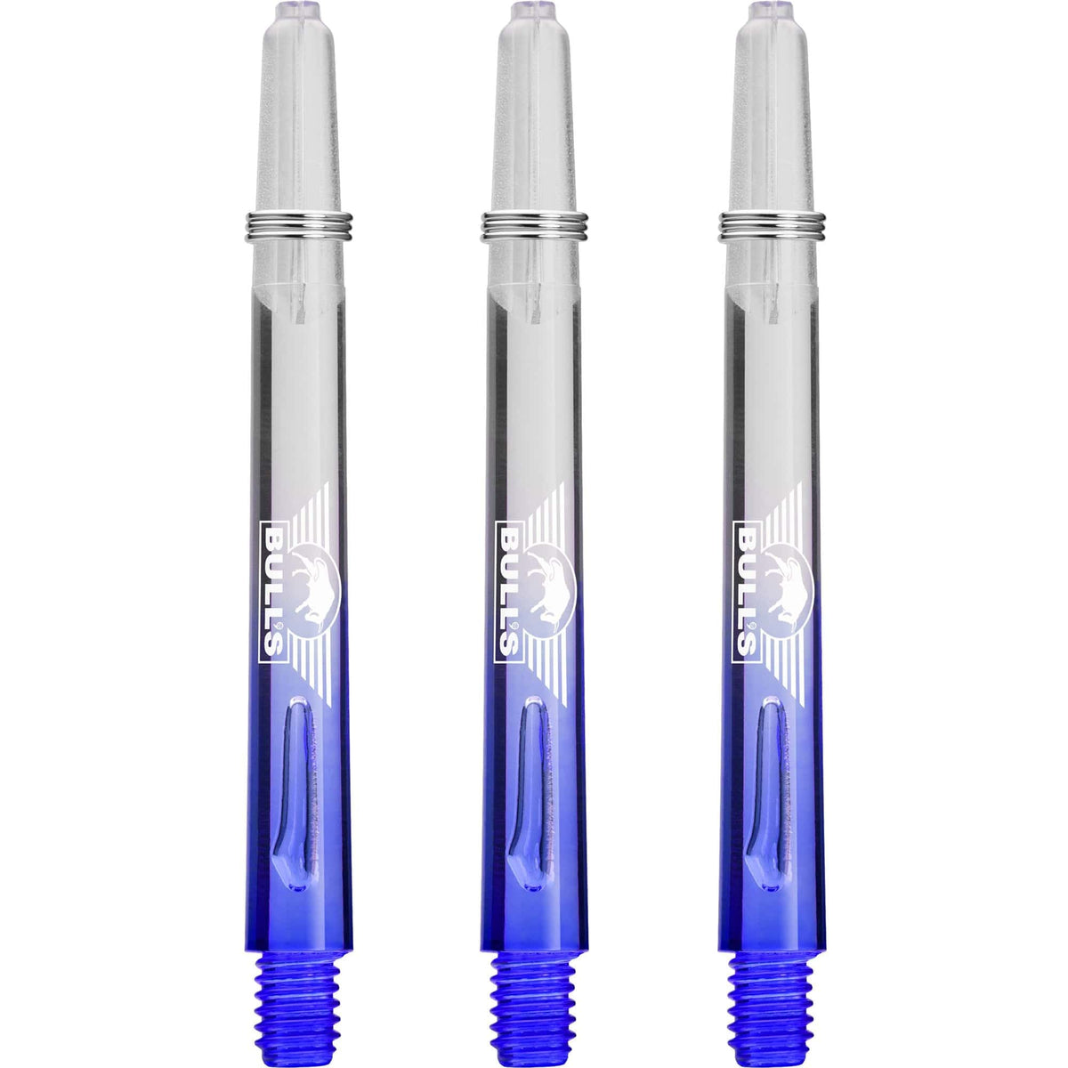 Bulls X-Ray Shafts - Dart Stems - Gradient - Blue Medium
