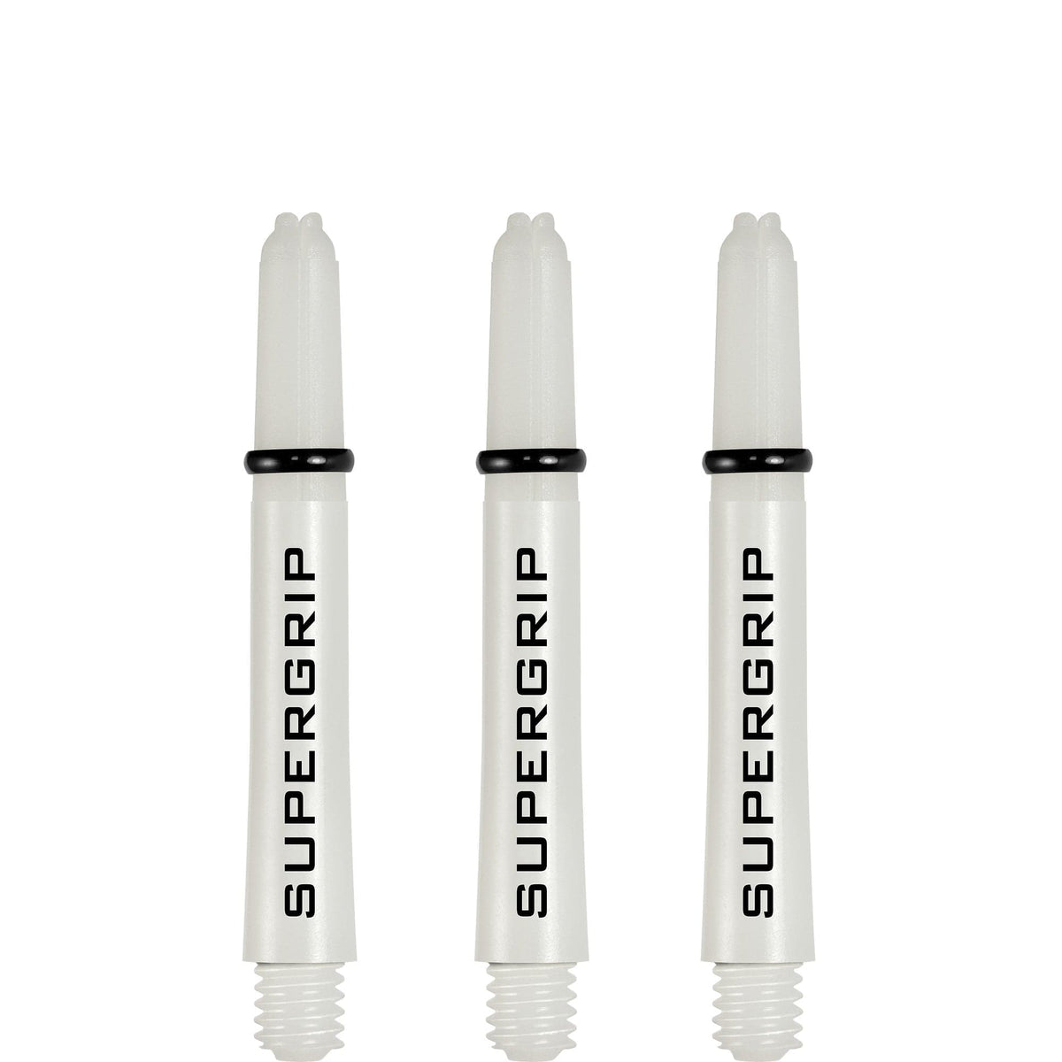 Harrows Supergrip Shafts - Dart Stems - White Short