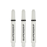 Harrows Supergrip Shafts - Dart Stems - White Short