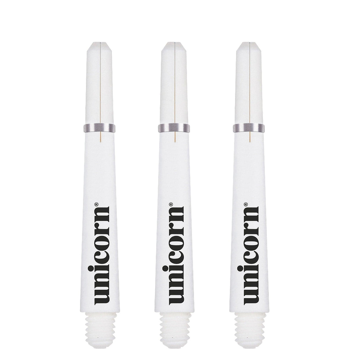 Unicorn Gripper 4 Dart Shafts - White Medium