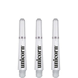 Unicorn Gripper 4 Dart Shafts - Clear Short