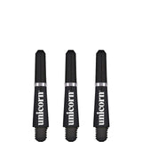 Unicorn Gripper 4 Dart Shafts - Black Ultra Short