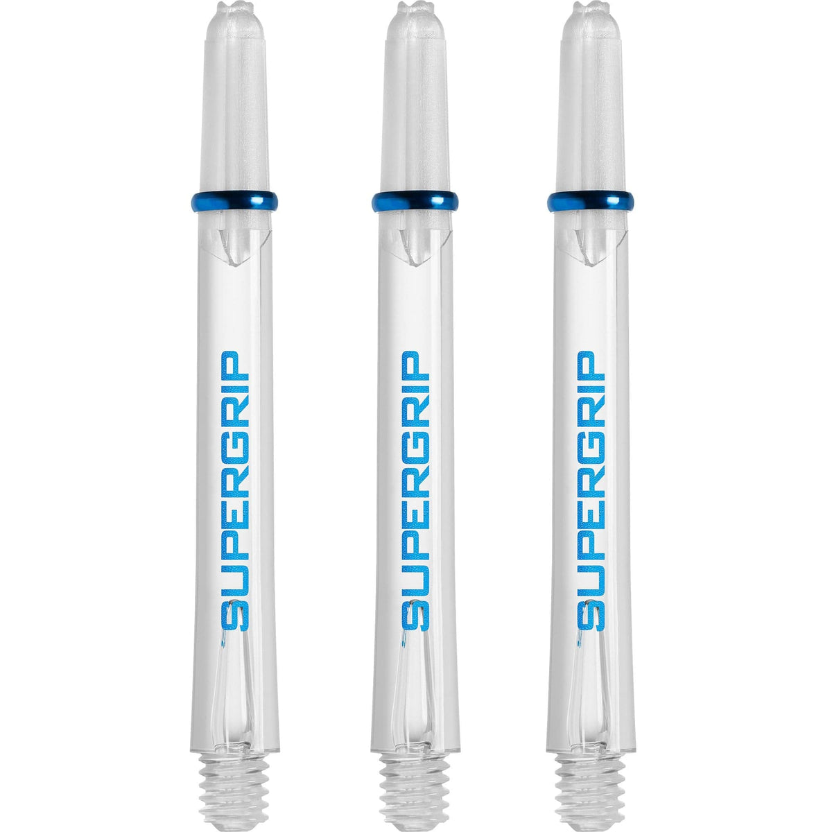 Harrows Supergrip Shafts - Dart Stems - ICE Clear Medium