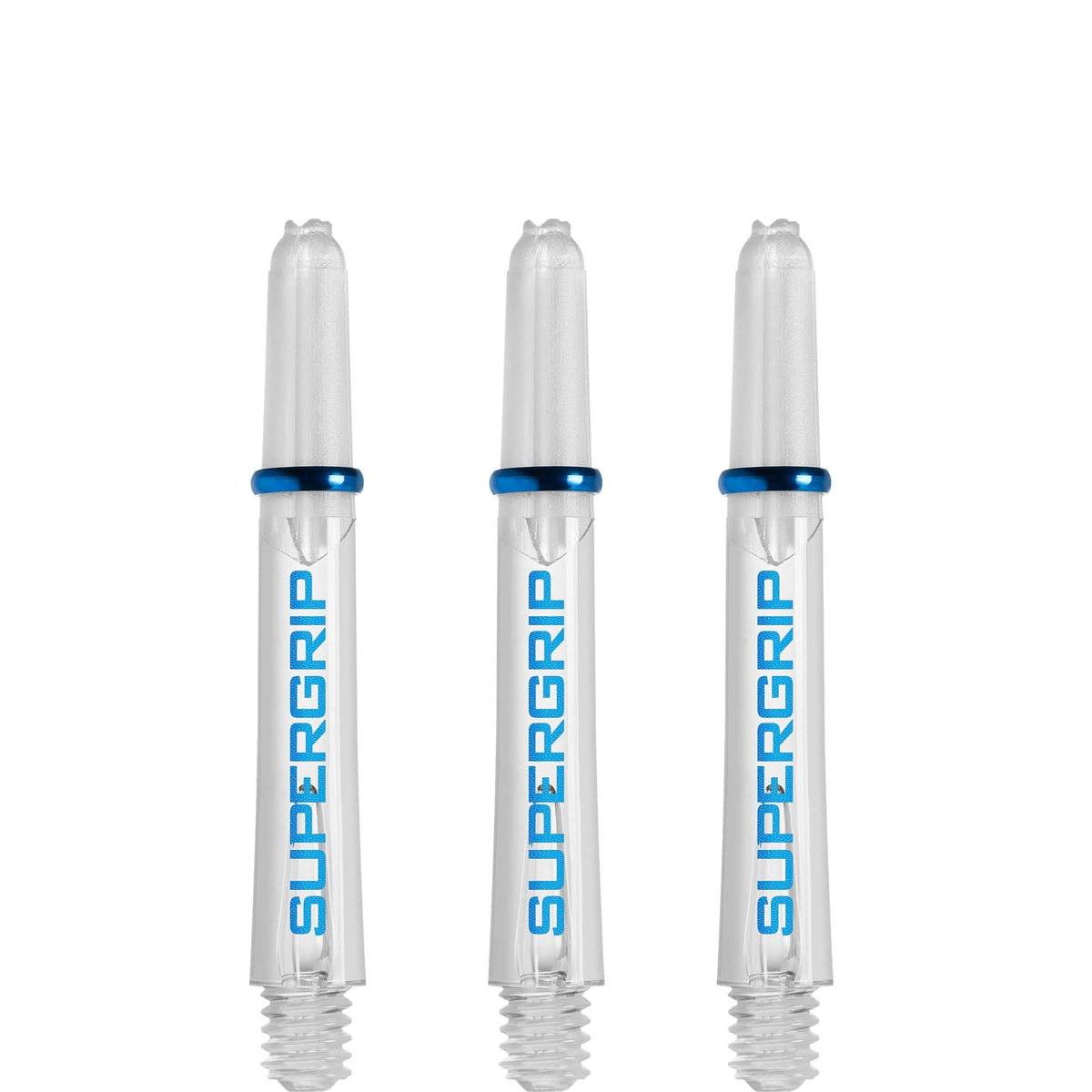 Harrows Supergrip Shafts - Dart Stems - ICE Clear Short