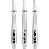 Unicorn Gripper 3 Mirage Dart Shafts - Clear Medium