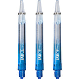 One80 Vice Gradient Shafts - Clear - Blue Medium