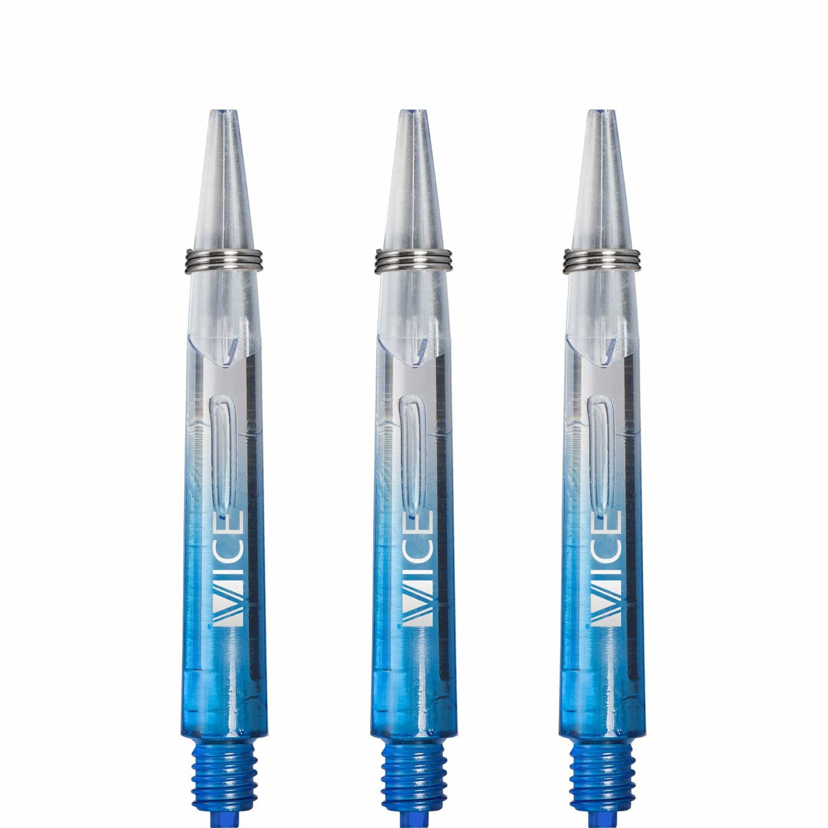 One80 Vice Gradient Shafts - Clear - Blue Tweenie
