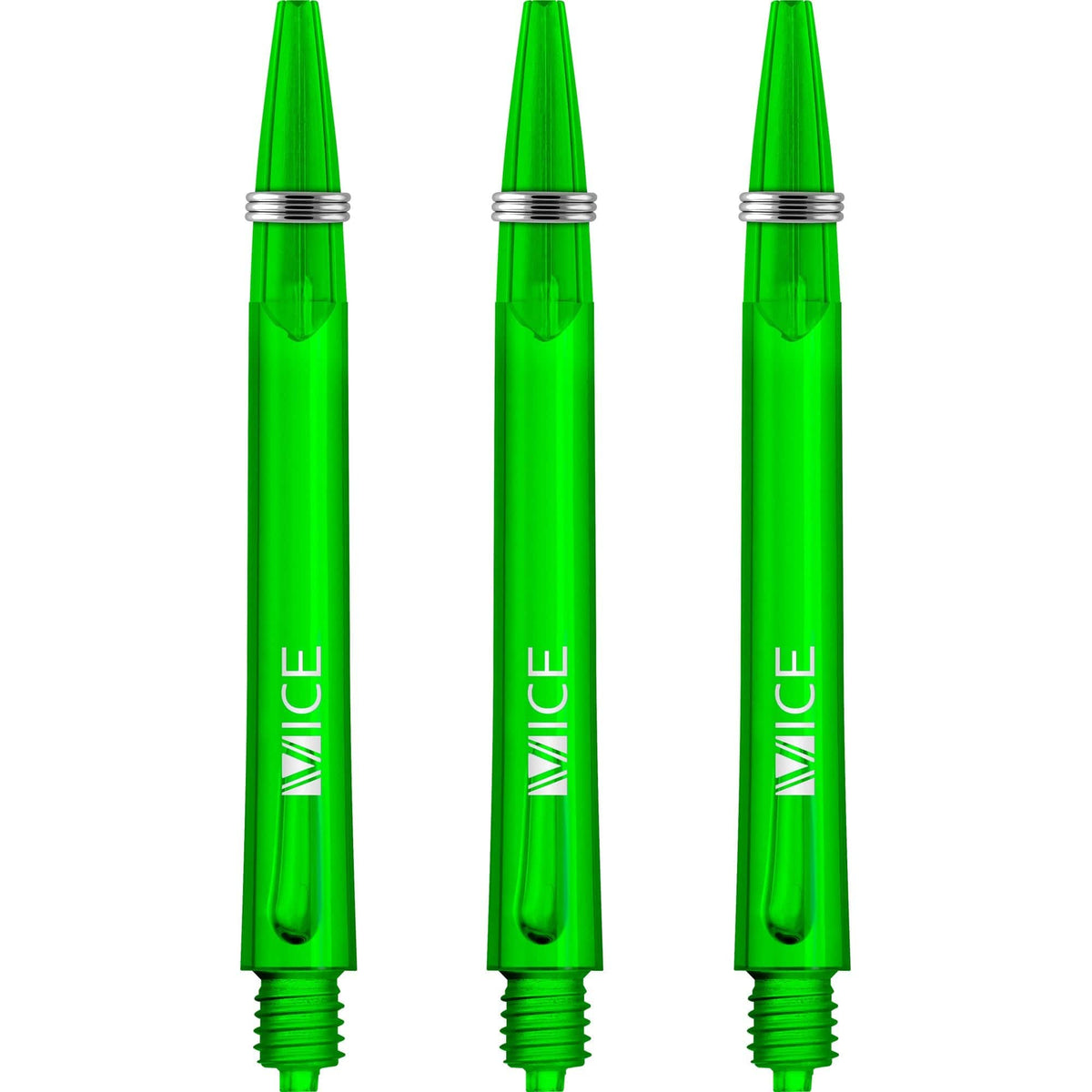 One80 Vice Shafts - Stems with Springs - Neon Green Medium