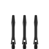 Designa Aluminium Shafts - Metal Dart Stems - Black Short